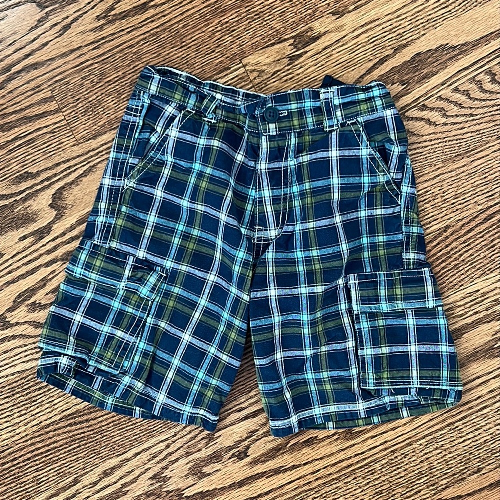 Boys Gymboree Plaid Shorts Size 4T